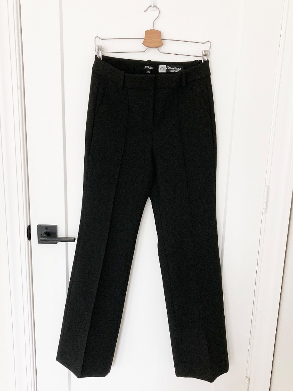 J. Crew Black Natalia Dress Pants in Four Season Stretch - 6